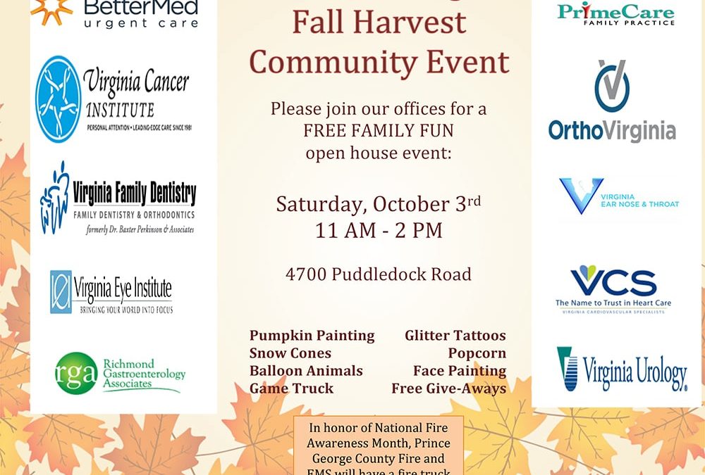 Fall Festival Flyer 2015