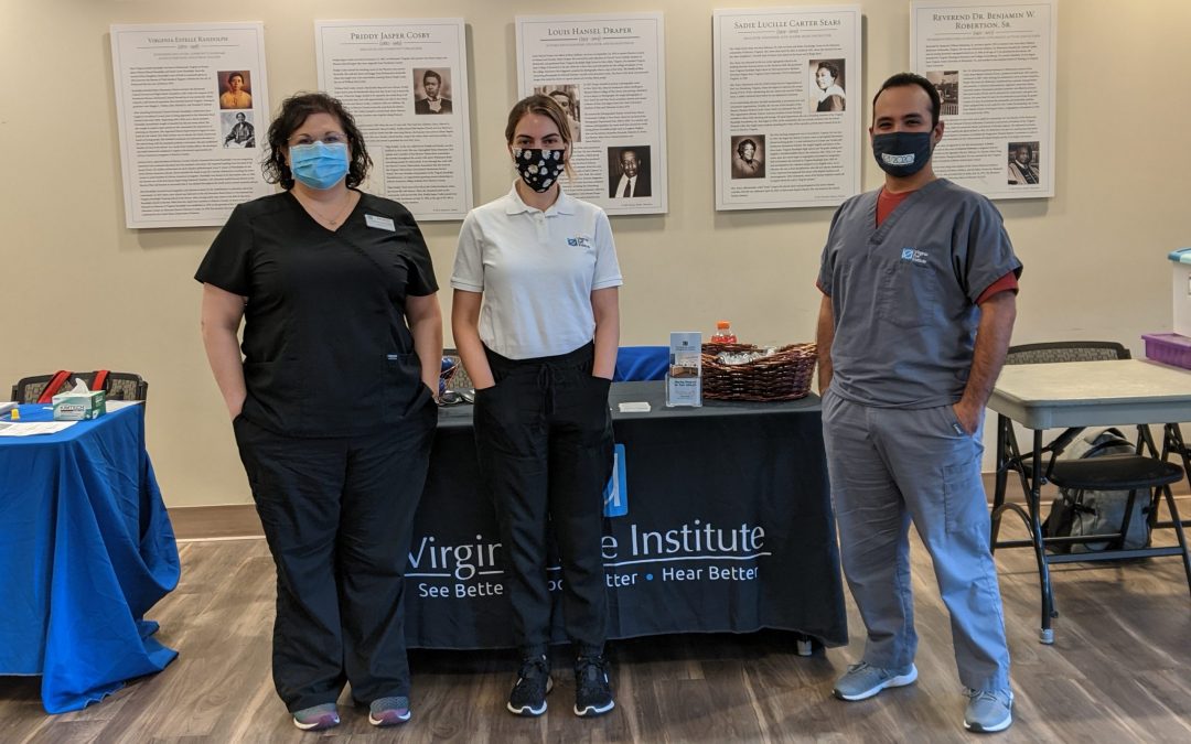 Screening Event at Eastern Henrico Rec Center with Hearing Specialist Travis Page
