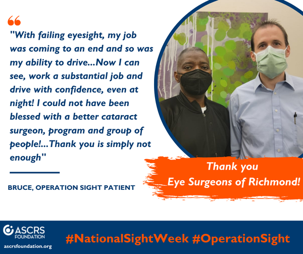 World Sight Day with Operation Sight