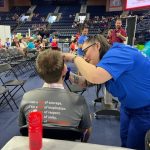 VEI Volunteers at special olympics